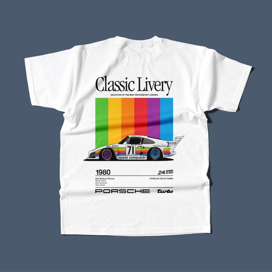 T-Shirt – Porsche 935 – Apple T-Shirt – Porsche 935 – Apple