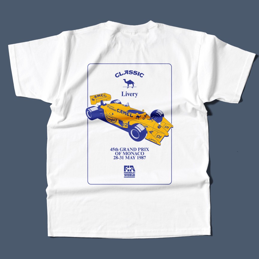 T-Shirt – Lotus 99t – Camel